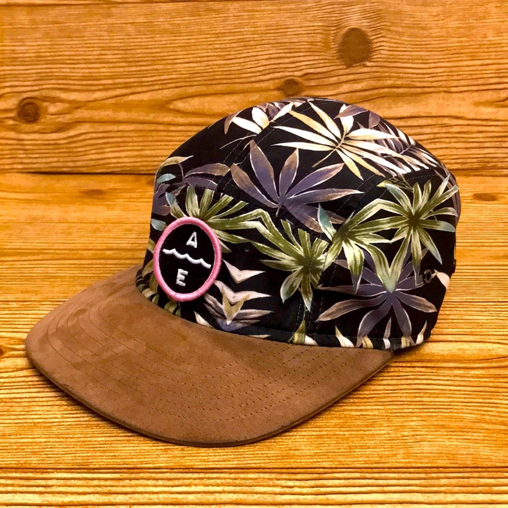 MENS‎ AMERICAN EAGLE FIVE PANEL TROPICAL HAT ADJUSTABLE CAP hat